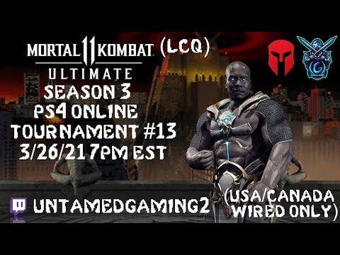MK11 Ultimate Season 3 PS4 Online Tournament #13 3/26/21
