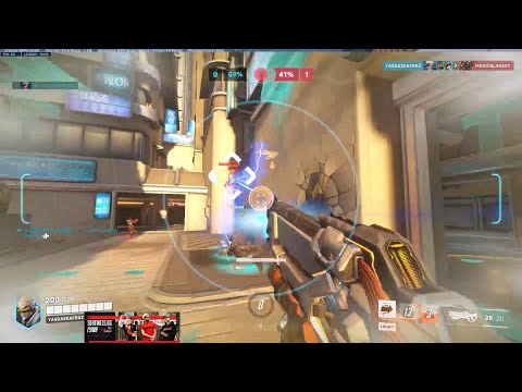 SUREFOUR TOP 500 SOMBRA + SOLDIER 76 GAMEPLAY OVERWATCH 2 SEASON 2