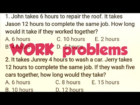 Work Problems | Numerical Reasoning