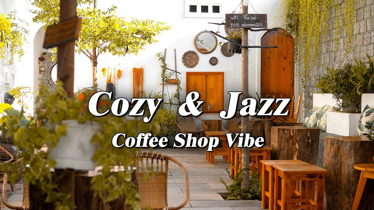 [Cozy Jazz Vibes] ☕ Warm Coffee Shop Ambiance & Relaxing Melodies for a Peaceful Day