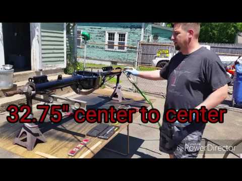 1968 Mustang Total Cost Involved Rear 4 link Axle Bracket Welding Instructions Part 2