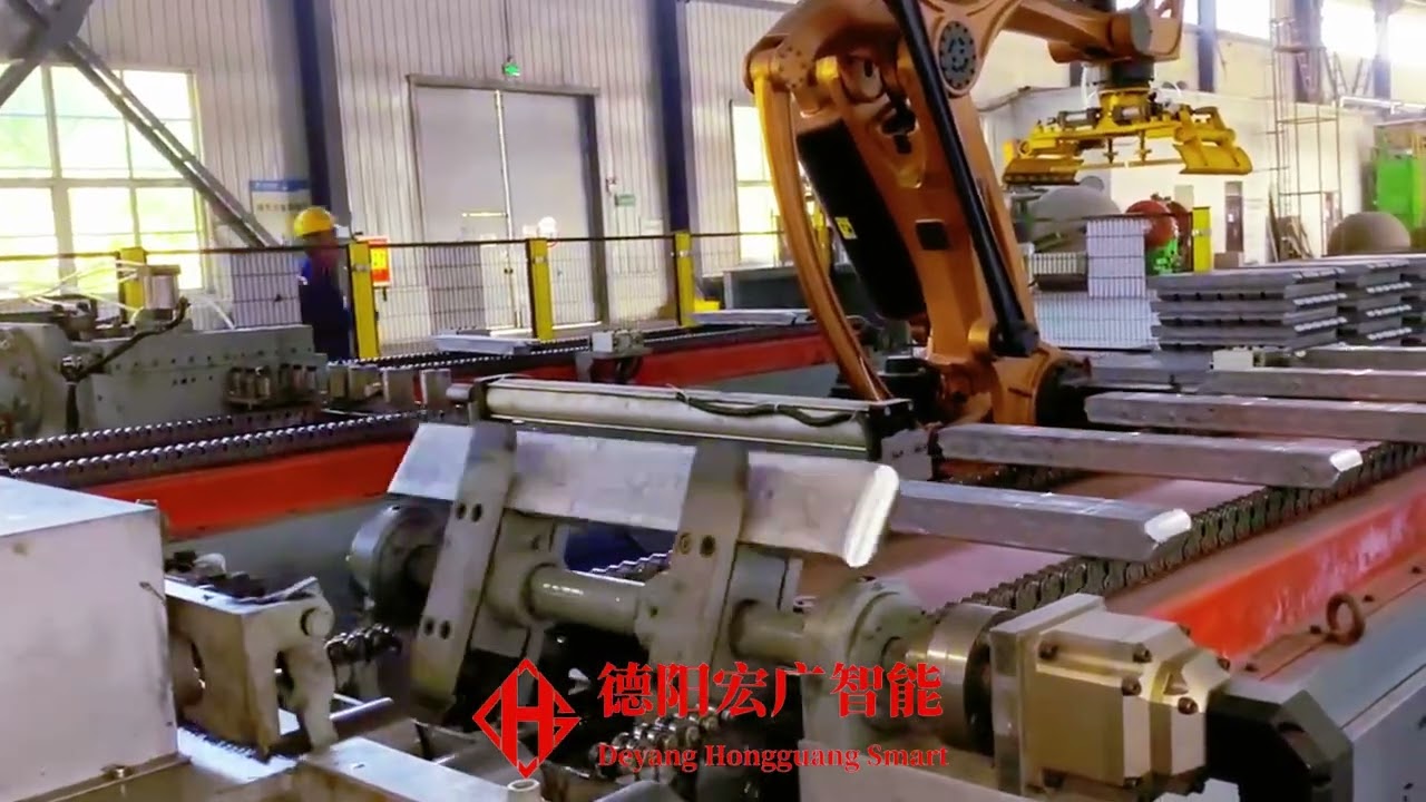 lead ingot continuous casting line with stacking Robert