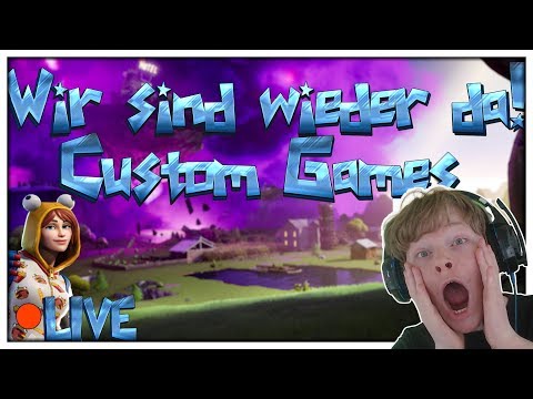 🔴 OMG WIR sind wieder ZURÜCK!!! | Fortnite Battle Royale | Custom Games |  DeathDragons