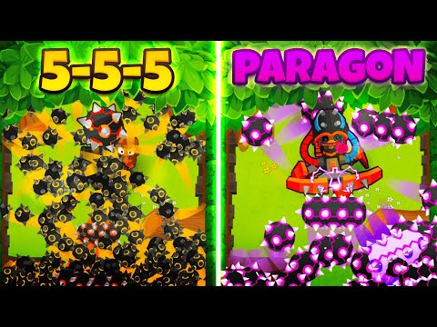EVERY Paragon VS 5-5-5 in BTD6