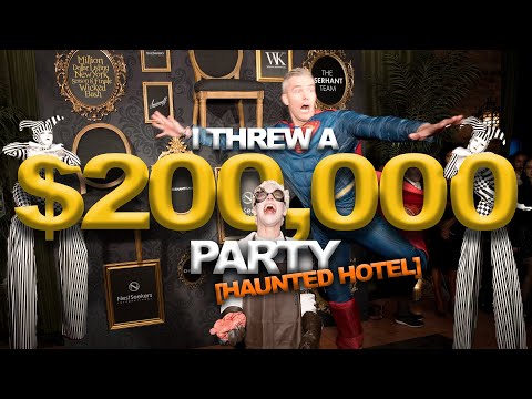 How To Throw A Million Dollar Halloween Party | Ryan Serhant Vlog #91