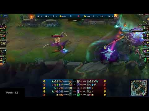 🔹[EINS] Zanzarah🔹Fe -VS- 🔸[VITB] Jactroll🔸Gilius - LoL Ranked Replay