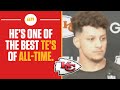 Patrick Mahomes PRAISES Travis Kelce After Big Performance Against Chargers I FULL INTERVIEW