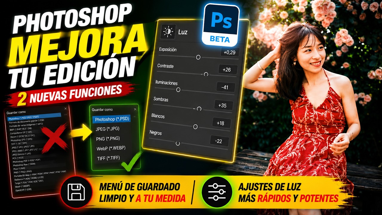 🤯 Estas 2 NOVEDADES de Photoshop CAMBIAN tu FLUJO de TRABAJO