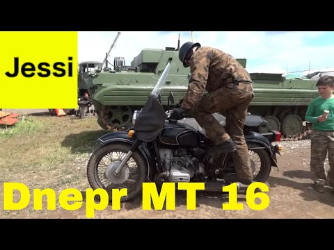 Ride Through Rough Terrain with the Dnepr MT 16 - Military Grade Motorcycle