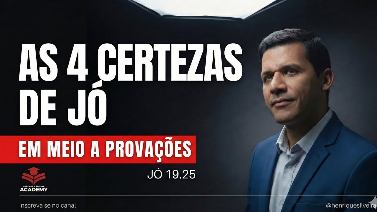 Pregação sobre Jó 19.25  @aprendaapregar