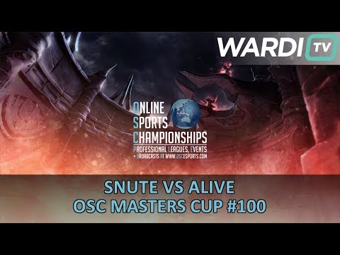 Snute vs aLive (ZvT) - OSC Masters Cup #100 Playoffs