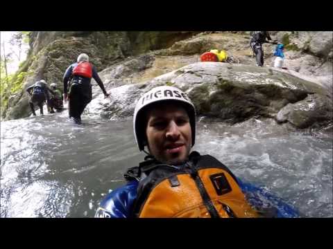 Canyoning Interlaken, Switzerland