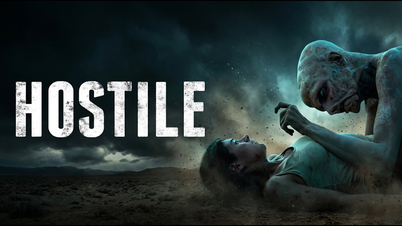 Hostile (2017) | Surviving the Night Creatures | Full Sci-Fi Horror Movie
