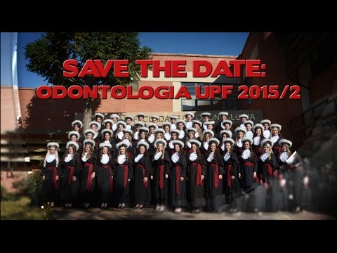 Save the Date Odontologia UPF 2015/2