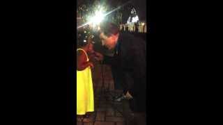 Little girl saves the day at Louis Prima Jr. show in New Orleans