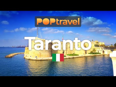 TARANTO, Italy - 4K HDR walking tour with captions