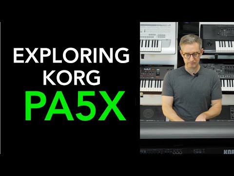 A Keyboardist Tries the Korg Pa5X (88-Note) – No Plan, Just Playing