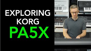 A Keyboardist Tries the Korg Pa5X (88-Note) – No Plan, Just Playing