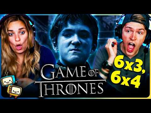 GAME OF THRONES 6x3 & 6x4 Reaction! | First Time Watch! | Peter Dinklage | Lena Headey