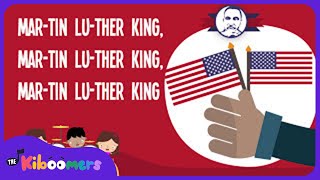 Martin Luther King Song | Song Lyrics Video for Kids | The Kiboomers