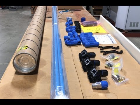 How to install Fastpipe 3/4\" RapidAir Compressed air line, Tips, Unboxing and Review of fast pipe