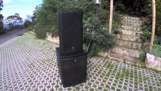 Video thumbnail for EV ZLX15P & ELX118P Outdoor Test - Mobile DJ by Federico Bortolotti