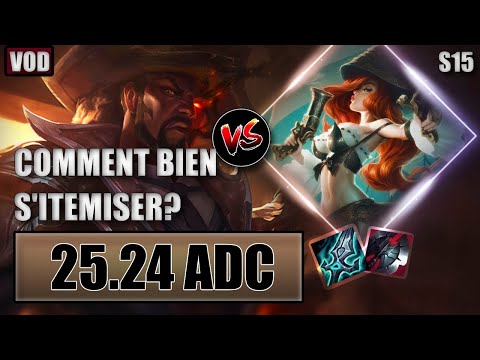 COMMENT BIEN ADAPTER SON BUILD A LA GAME ? - LUCIAN VS MISS FORTUNE 25.24