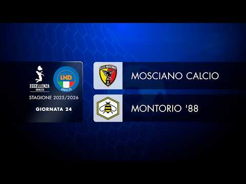 Excellence | Matchday 24: Mosciano - Montorio '88 (2-0)