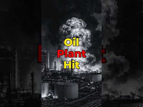 Iran strikes haifa refinery! missile attack causes damage, power disruption in israel