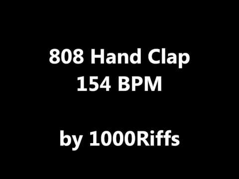 808 Hand Clap : 154 BPM - Beats Per Minute
