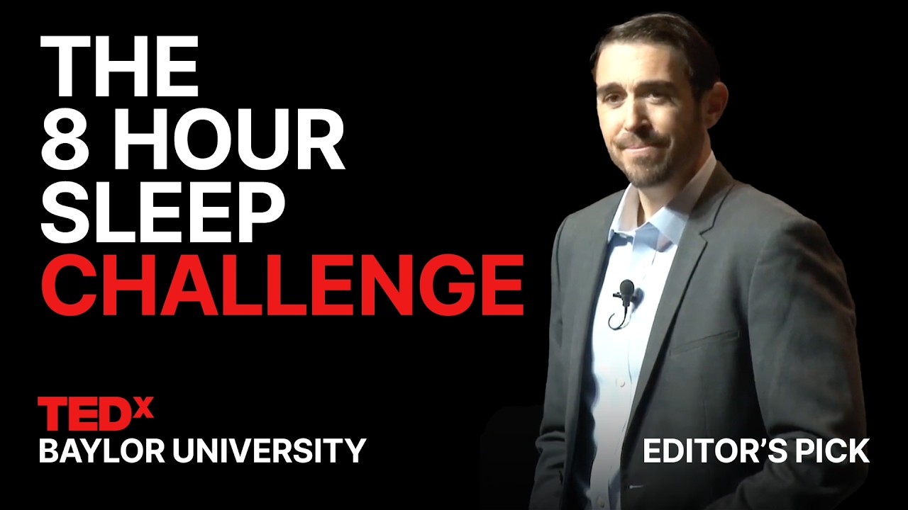 I give students extra credit for sleeping—here’s why | Michael Scullin | TEDxBaylor University