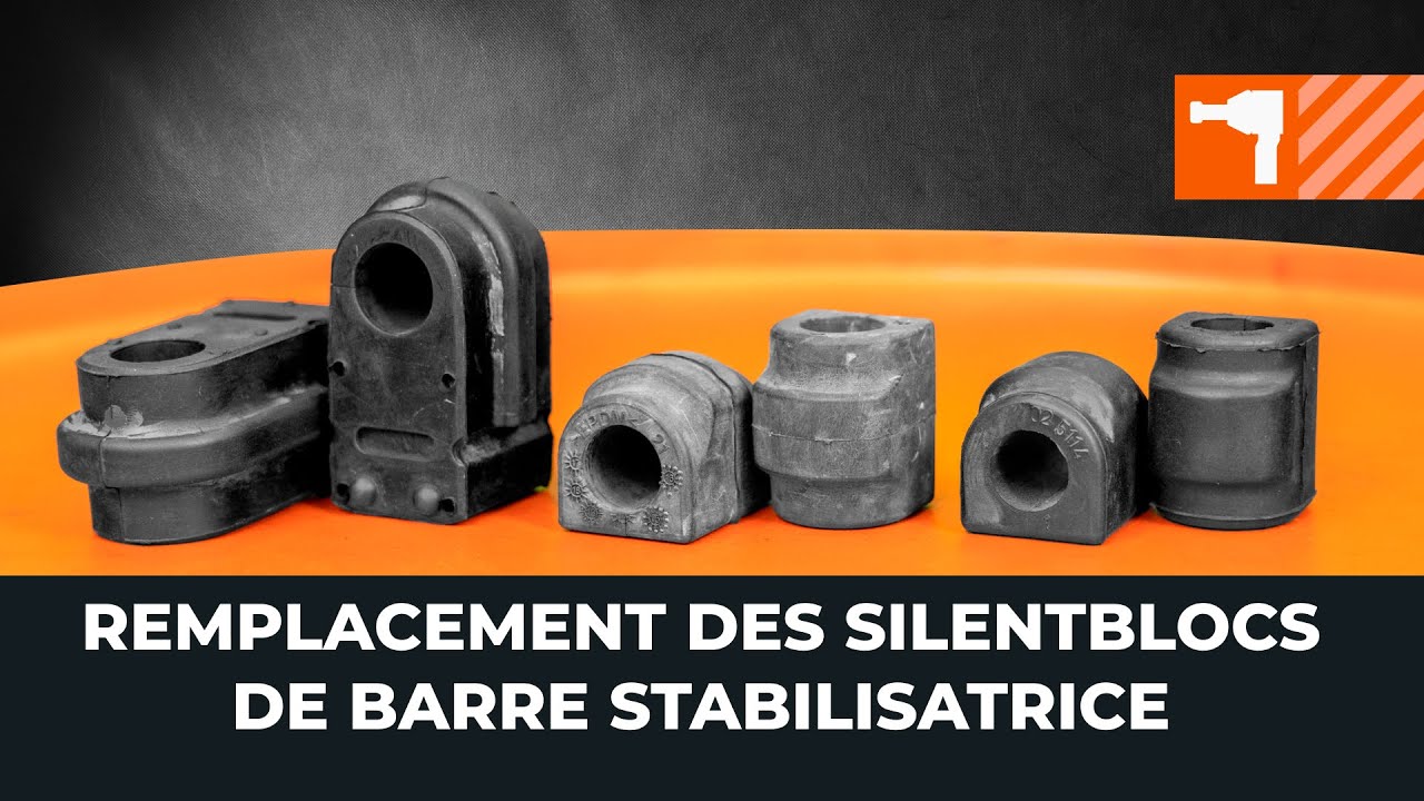 Comment changer : silent bloc de barre stabilisatrice sur une voiture