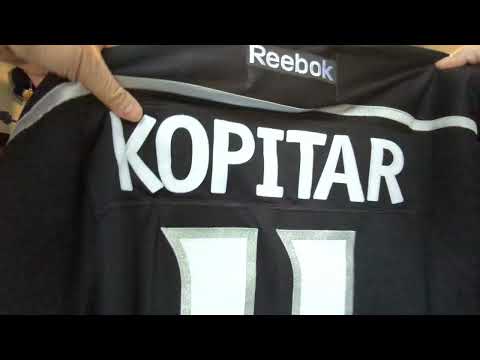 NHL anze kopitar la kings jersey unboxing 2-16-24