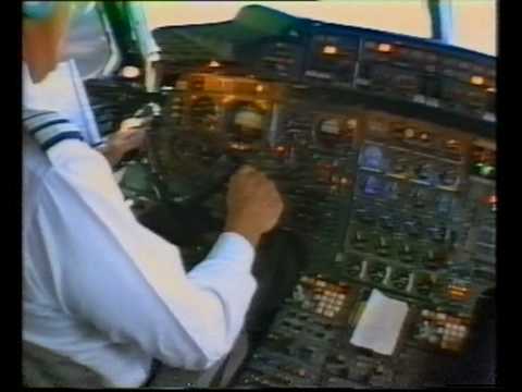 Concorde-From the cockpit, Take-off and landing.