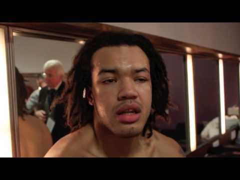 CRUISERWEIGHT TOMMY McCARTHY (4WINS, 4KOs) STOPS MARTIN HORAK INSIDE 2 ROUNDS - POST FIGHT INTERVIEW