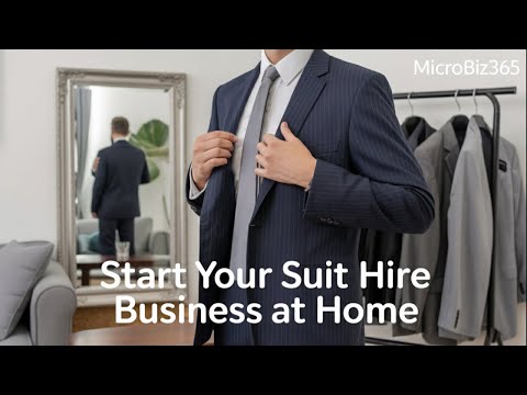 Start a Suit Hire Business: Start This for Under £300 - low-cost business idea