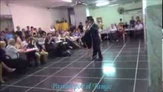JULIETA QUESTA y RAULI CHOQUE Bailando el Tango INDIO MANSO en FLOREAL MILONGA