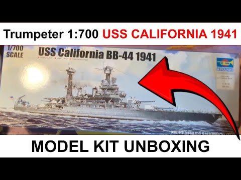 USS California BB-44 (1941), Trumpeter 05783 (2015)