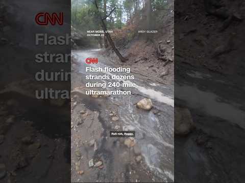 Flash flooding strands dozens during 240-mile ultramarathon