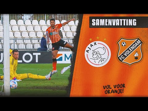 😨 Negen treffers in oefenduel | Samenvatting Ajax - FC Volendam: 5 - 4