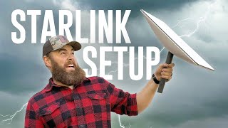 Starlink Setup Simplified: Reliable Off-Grid Internet When Disaster Strikes!