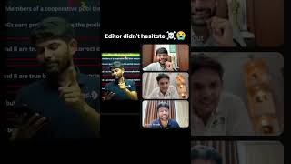 Editor ☠️🤣  || Digraj singh rajput || Maths Shobhit Nirwan ||Nexttoppers #cbse #boardexam #class10
