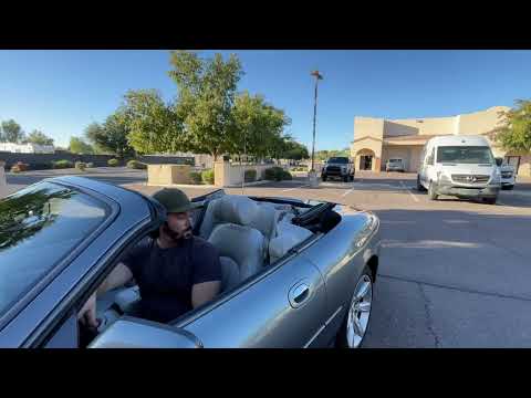 2003 Jaguar XK8 Convertible Top and Headrests