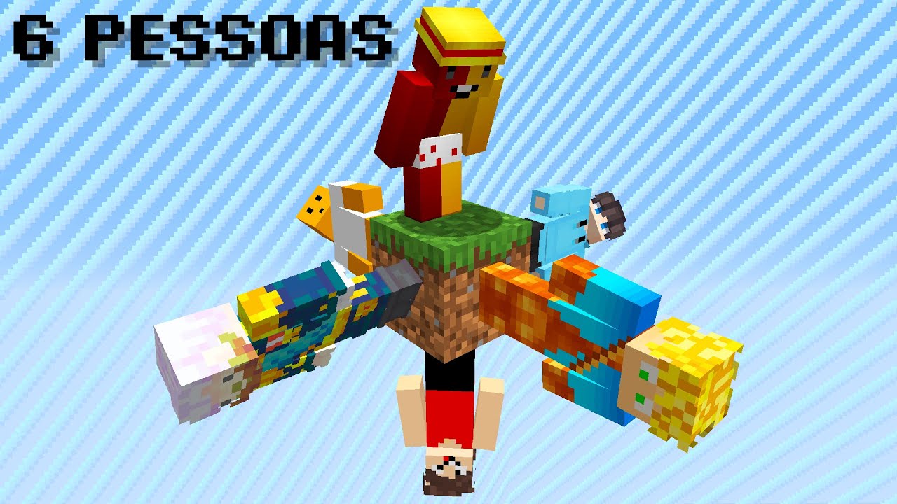 6 PESSOAS NUM BLOCO mas cada um tem GRAVIDADE DIFERENTE