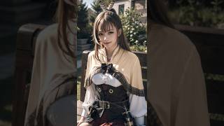 Hololive EN Nanashi Mumei / 七詩ムメイ Realistic AI Generated Cosplay
