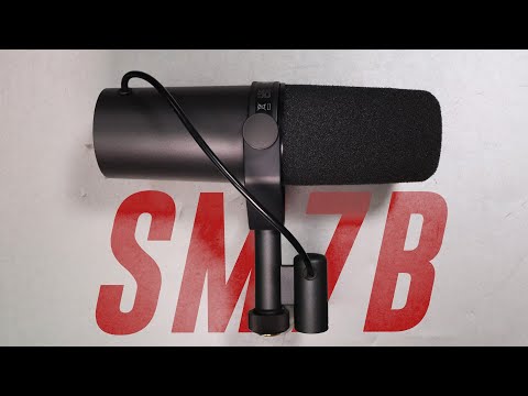 Shure SM7B Cardioid Dynamic Microphone 2001 - Present - Black image 3