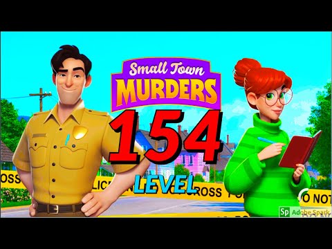 Small Town Murders  Match 3 Crime Mystery Stories Level 154 gameplay android ios new best game