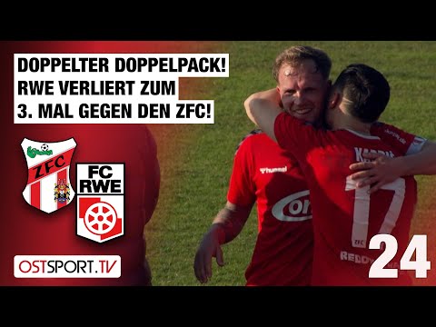 Doppelter Doppelpack! RWE verliert 3. Mal gegen ZFC: Meuselwitz - RW Erfurt | Regionalliga Nordost
