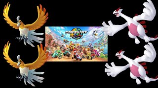 マリオカートワールド8000行くまで終わらない＋ルギアホウオウ色違い厳選4画面同時操作　#ポケモン