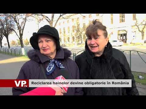 Reciclarea hainelor devine obligatorie în România